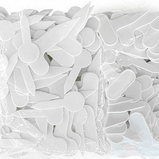 다농 4종 혼합 라벨 식별표 100p 세트, 흰색