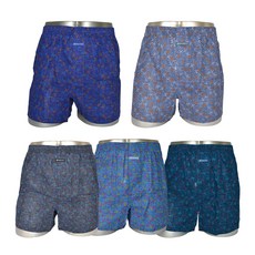 JAMES DEAN 男士透氣純棉舒適四角褲5件組