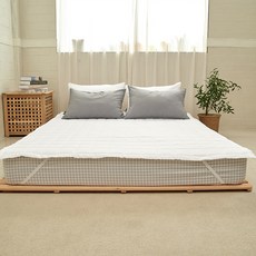 심플럭스 홀리데이 여름 인견패드, 화이트