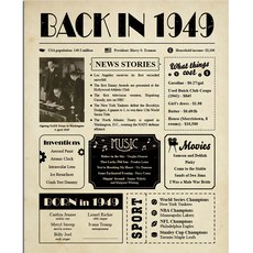 레트로 흑백 포스터 29