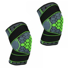 나야스타일 홈트레이닝 헬스 팔꿈치 보호대 그린 YGYP-95-3, 2개