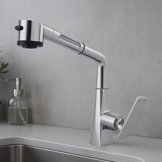 過濾頭水槽廚房水龍頭 單孔水龍頭 GD-F5001, 1個