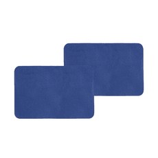 쏘컴퍼니 一鍵式人造皮革修補貼紙 2入, 藍色(2RA7407)