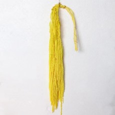 Sonio 永生花 柔軟長柳枝花束, 11 黃色