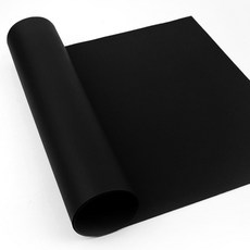 리코즈 DIY 다용도 양면가죽 PU 원단, 블랙