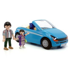 playmobil 摩比人 家庭和汽車圖 70285, 1個