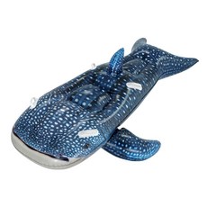 Bestway 2人座位鯨魚造型充氣躺椅, 1入, 藍色