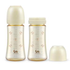 토비앤몰리 돗바니 PPSU 젖병 트윈팩, 바닐라, 280ml, 2개