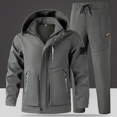 Elsso 男款 Homme 冬季防水鋪棉滑雪服 防寒服 連身服 維修服 保暖工作服 戶外休閒上下套裝