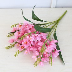 조화 홈플로우 인테리어 소품 꽃다발, 핑크, 1개