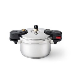 Daewoong 波爾多桶三重 IH 不銹鋼高壓鍋 3 人, 銀, 2.2L