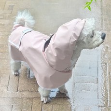 Pomio 狗狗雨衣 韓國製造, 1個, 粉紅色