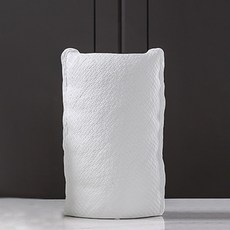 PAGE 127 格紋設計花瓶, 白色