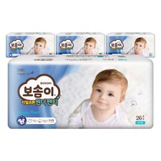 BOSOMI 寶舒美 韓國製 頂級美國棉褲型尿布 男童, XL, 104片