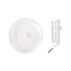 카르노 파스텔 걸이형 급수기 + 휠 세트 L, 화이트, 1세트