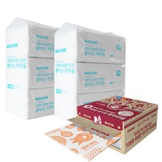 GIBONE 可水洗抹布 30張+廚房紙巾 130張 6包, 810張, 1組