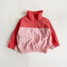 아동용 바람막이 배색 하이텍 티셔츠