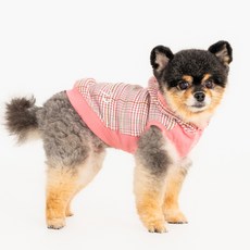 퍼피아 반려동물 데이 티셔츠 TS2176, 핑크, 1개