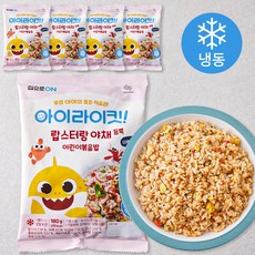 집으로ON 랍스터랑 야채듬뿍 어린이볶음밥 (냉동), 180g, 5개