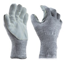 保護手套 灰色 a161, 1套