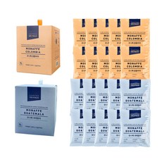 Monafe哥倫比亞濾掛咖啡 12g*10包+瓜地馬拉濾掛咖啡 12g*10包組, 1套