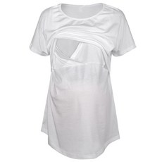 Allo&De Hey 素色簡約哺乳短袖T恤