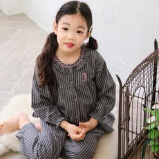 JJiniya 女童兔兔 20 線純棉長袖上下褲套裝