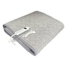 韓國 HANIL MEDICAL Coji 銀色可水洗超細纖維碳素電熱毯 HI-D230, 灰色, 雙人(200 x 150 cm)
