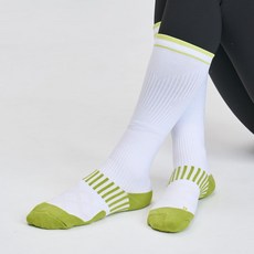 Lovelyon 女性用彈力高爾夫及膝襪 2雙, 1套, 綠色