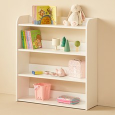 YEDAUM 幼兒用 Arin 4層教具櫃, 白色