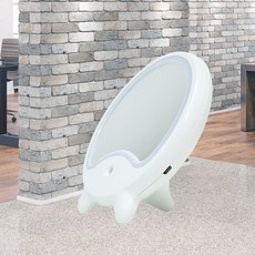 精靈公司 Bright Moon Mood Light 加濕器台鏡 A005, 白色的