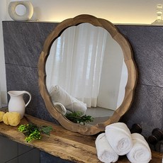 手工木鏡 4, 4-1 黑胡桃木