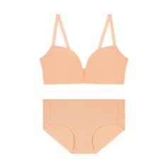 컴포트랩 골지 큐브 브라렛 세트 + 방수파우치