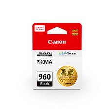 佳能原裝墨水 PG-960, 黑色BK, 1個