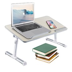쇼핑스프리 접이식 높이조절 노트북 데스크, 혼합색상