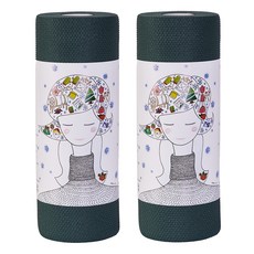 베베솜 일회용 수세미, 카키그린, 60개입, 2개