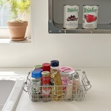 dodo Factory MINISO 鐵線籃, 自然色, 1個