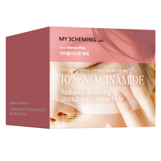 MY SCHEMING 我的心機 關於肌膚 10% 菸醯胺光透煥白拉伸棉片, 1個, 36片
