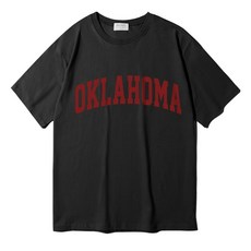 이지스튜디오 오클라호마 W 20수 코튼 오버핏 빅사이즈 통기성 반팔티