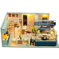 一室戶型迷你屋製作DIY組合 20 屋頂The Penthouse, 混色