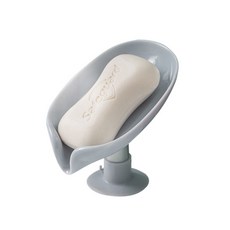 JCP 圓形排水肥皂架, 灰色, 1個