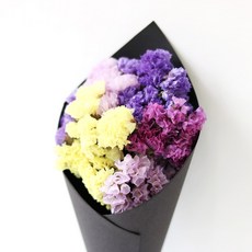 ROMANTIC NOVEMBER 迷你乾花花束, Statis Mix，黑色（包裝紙）