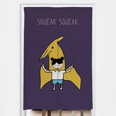 A-hope 含桿快樂家庭隔間門簾, Type 16