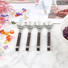 보겐 스퀘어 솔렌 커트러리 티스푼, 다크체리, 4개