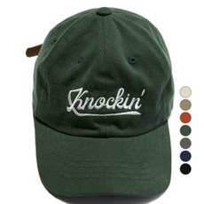 Ogarp 男女通用 Knockin' 標誌棉質棒球帽