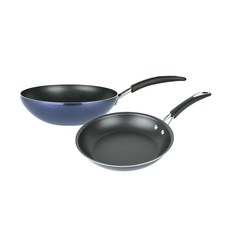 마이어코리아 래디언스 인덕션 멀티 볶음팬 2종 세트, 블루 다이아몬드, 프라이팬 28cm + 볶음팬 28cm, 1세트