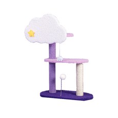 組裝式貓咪塔 款式1 YT_RC398, 紫色, 1個