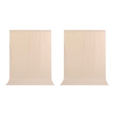 대한 베이직 폴리 촬영용 배경천 1.5 x 2m, 2개, 단일상품(베이지)