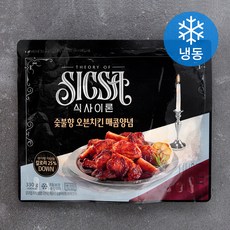 식사이론 숯불향 오븐치킨 매콤양념 (냉동), 330g, 1개