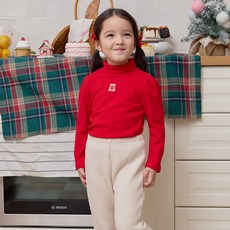 베베쥬 심쿵베어 터틀넥 티셔츠